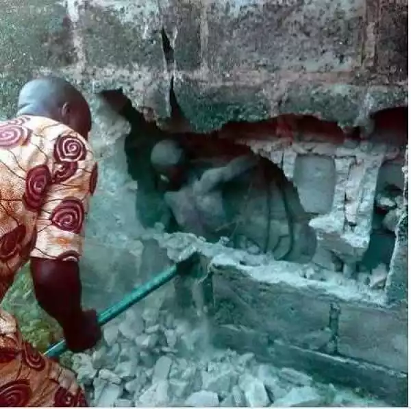 Neighbours Recount Baffling Experience on Boy Found in Between Wall in Ondo